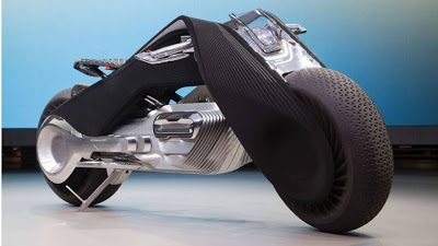 Checkout The Self Driving Motorcycle Unveiled By BMW That Protects The Rider.(Photos)