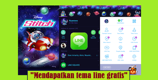 Cara Mengganti Tema LINE Gratis Tanpa Koin 