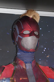 Captain Marvel costume helmet