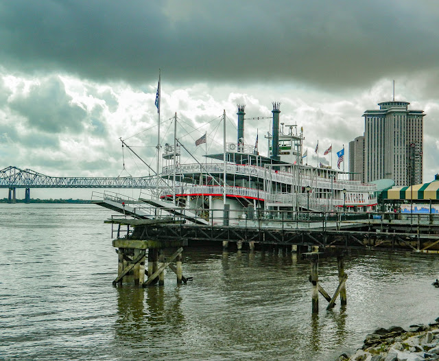 Barco a vapor Natchez em Nova Orleans