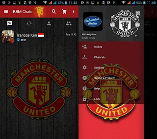 BBM Mod Manchester United V3.2.5.12 Apk [BBM MU]