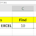 Fungsi Rumus Find di Excel