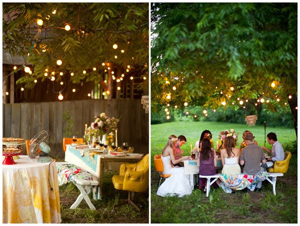 outdoor wedding ceremony decoration ideas