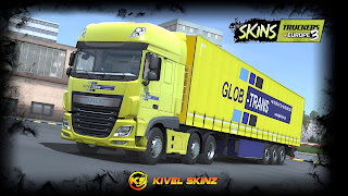 SKINS DAWN/DF - DAF XF GLOB-TRANS