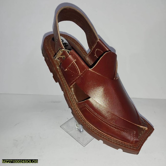  Leather Shikari Peshawari Chappal For Men