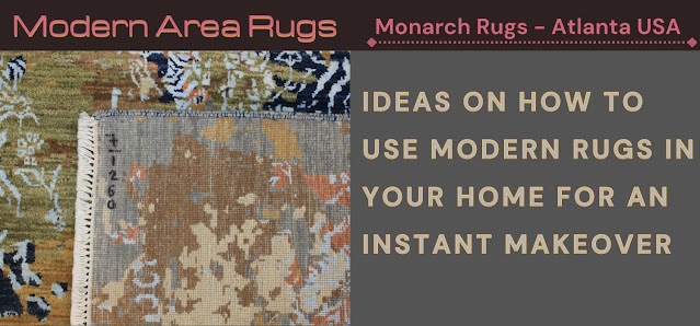 Ideas to Use Modern Rugs in Your Home