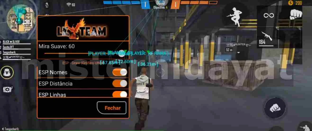 LK Mod Sonu Modder Apk Free Fire Terbaru 2021 Auto Headshot, Aimbot, Telekill, Dll