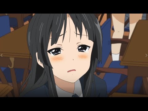 cute anime girl with black hair