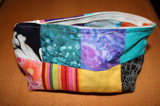 Re purposed zipper bag