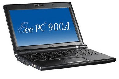 asus eee pc 900 notebook with 1.6ghz atom processor