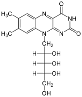 Molecular Structure of Riboflavin