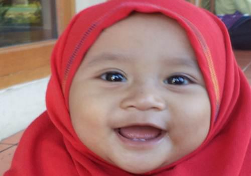 Kumpulan Foto Gambar Anak Kecil Lucu Imut Muslimah Berhijab