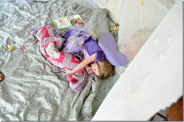 sleeping fairy