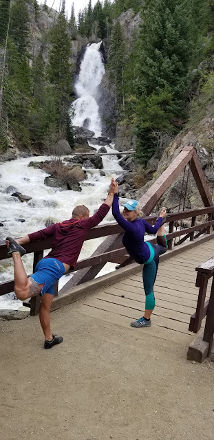 hike, hiking, steamboat springs, co, colorado, yoga, waterfall