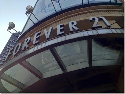 Forever 21, East Nanjing Road, Shanghai