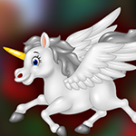 Play Games4King Graceful Unicorn Escape Game