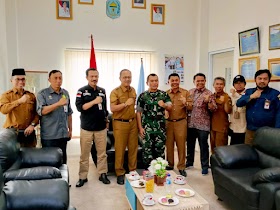 Wakil Bupati Kerinci Terima Kunjungan Satgas Swasembada Pangan TNI AD, Bahas Sinergi Pertanian Modern