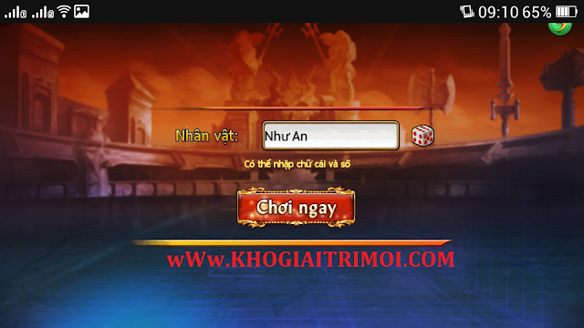 Hướng dẫn đăng ký tài khoản game Gunny Mobi