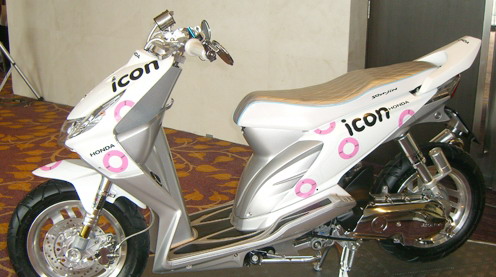 Beat+Silver+icon Foto Atau Gambar Modifikasi Honda Beat Terbaru Bagian 2