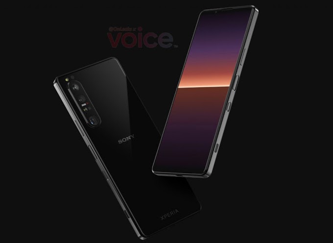 Sony Xperia 1 III with 6.5-inch 4K HDR OLED 21:9 CinemaWide display, Triple rear cameras including a periscope lens, ZEISS optics surface