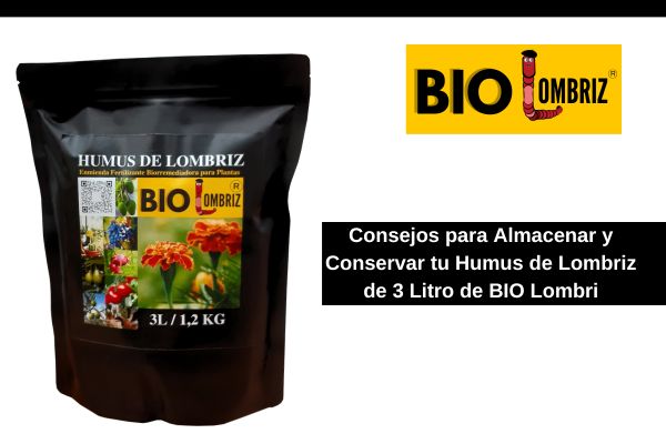 Conservar Humus de Lombriz