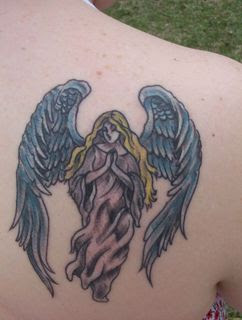 angel tattoos for women