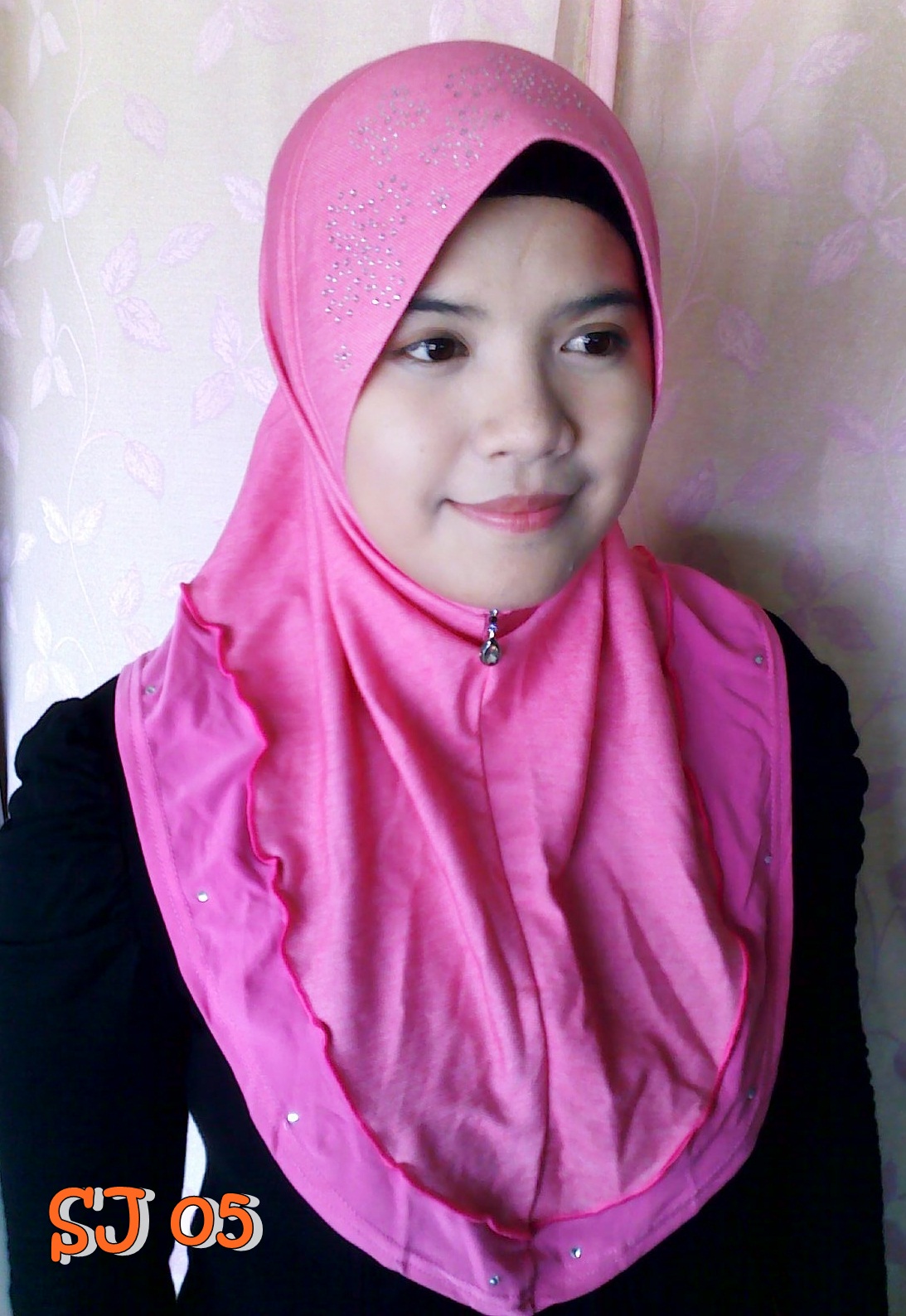  Wanita  Anggun Collections Tudung  Denim