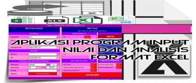 Download Aplikasi Program Input Nilai dan Analisis Format Excel