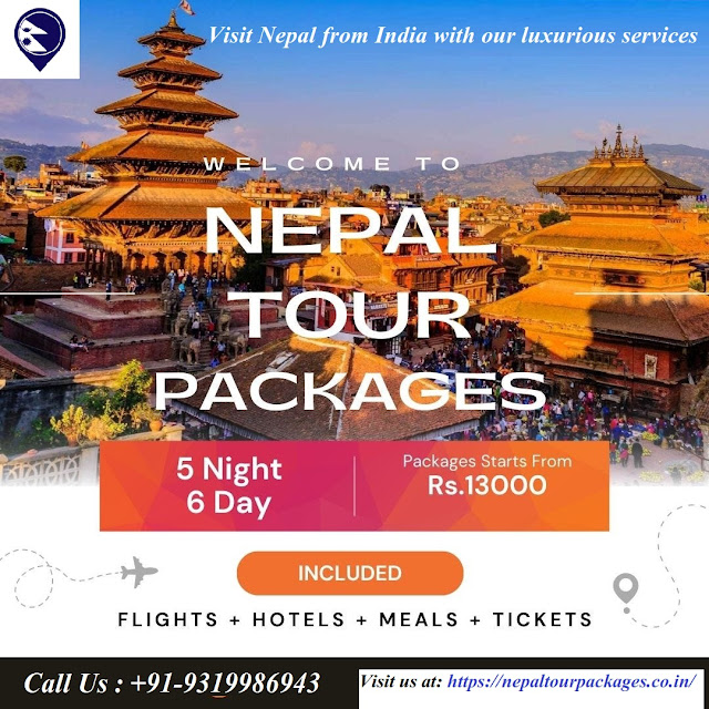Nepal Tour Package from Lucknow india