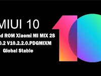 Download ROM Xiaomi MI MIX 2S MIUI V10.2.2.0.PDGMIXM Global Stable
