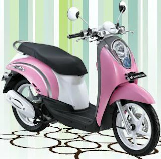 Honda Scoopy Pink