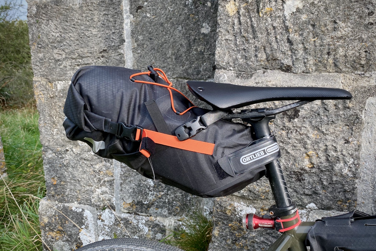 Review Ortlieb Waterproof Bikepacking Seat Pack