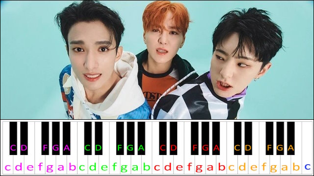 Fighting by BSS (SEVENTEEN) Piano / Keyboard Easy Letter Notes for Beginners