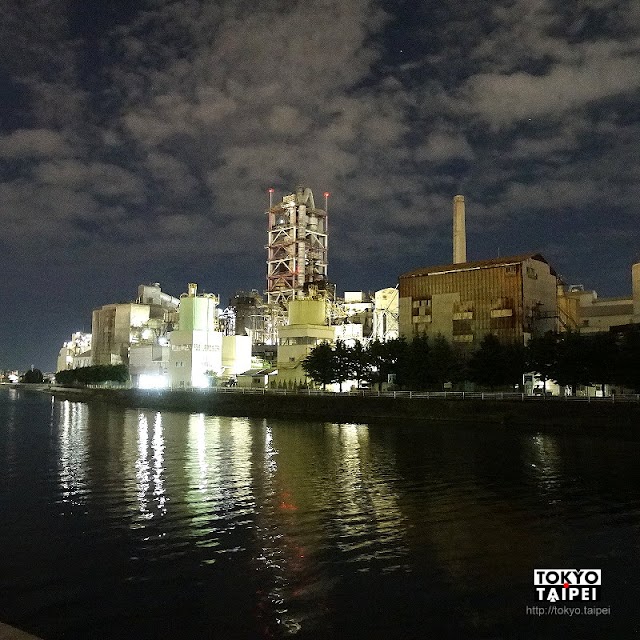 【類家綠地】工場夜景秘境　工業大城小公園獨享水泥廠絢麗夜景