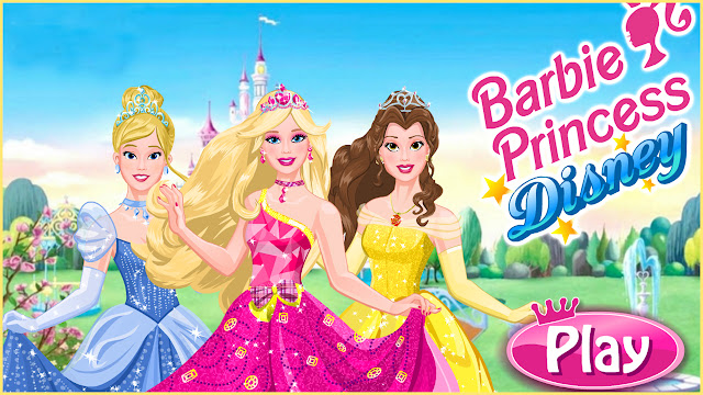 Video be Na giúp Barbie chọn váy và phụ kiện công chúa Disney