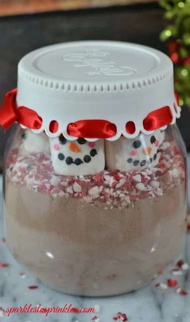 Hot Chocolate Snowman Gift