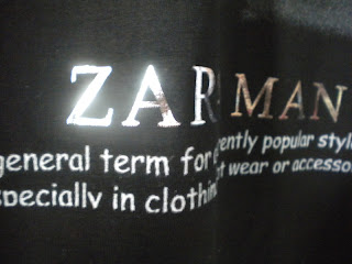 zara man kaos