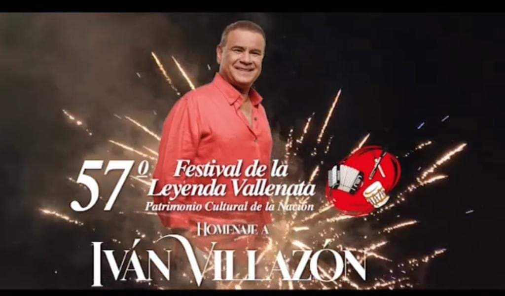 El homenajeado para el festival de la leyenda Vallenata 2024 será Iván