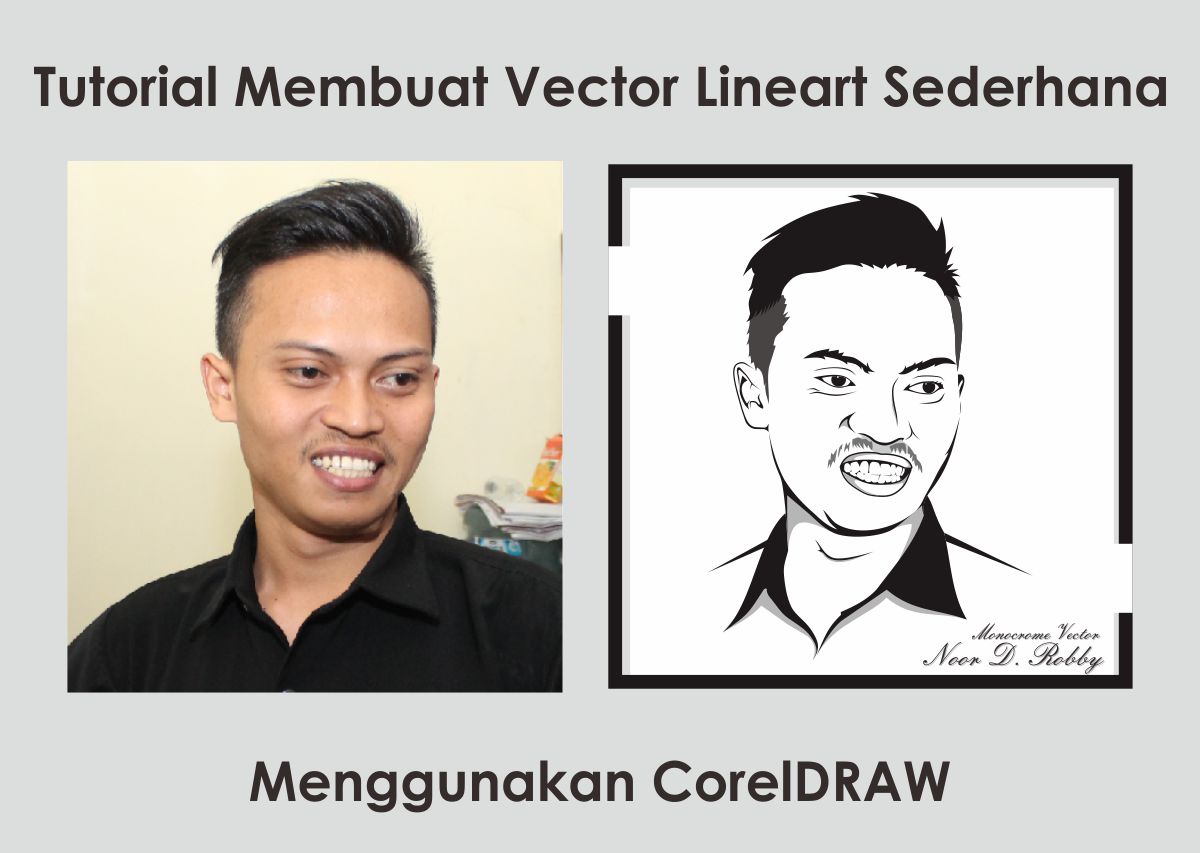 Panduan CorelDRAW Cara Membuat Vector Lineart Sederhana Healthy