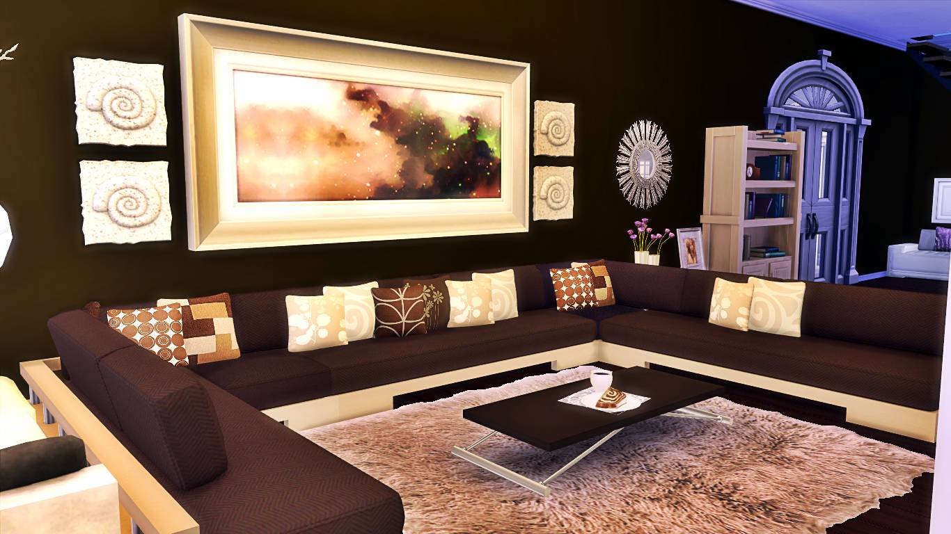  Sims  4  Room  Download Elle s Living  Room  Sanjana Sims  Studio