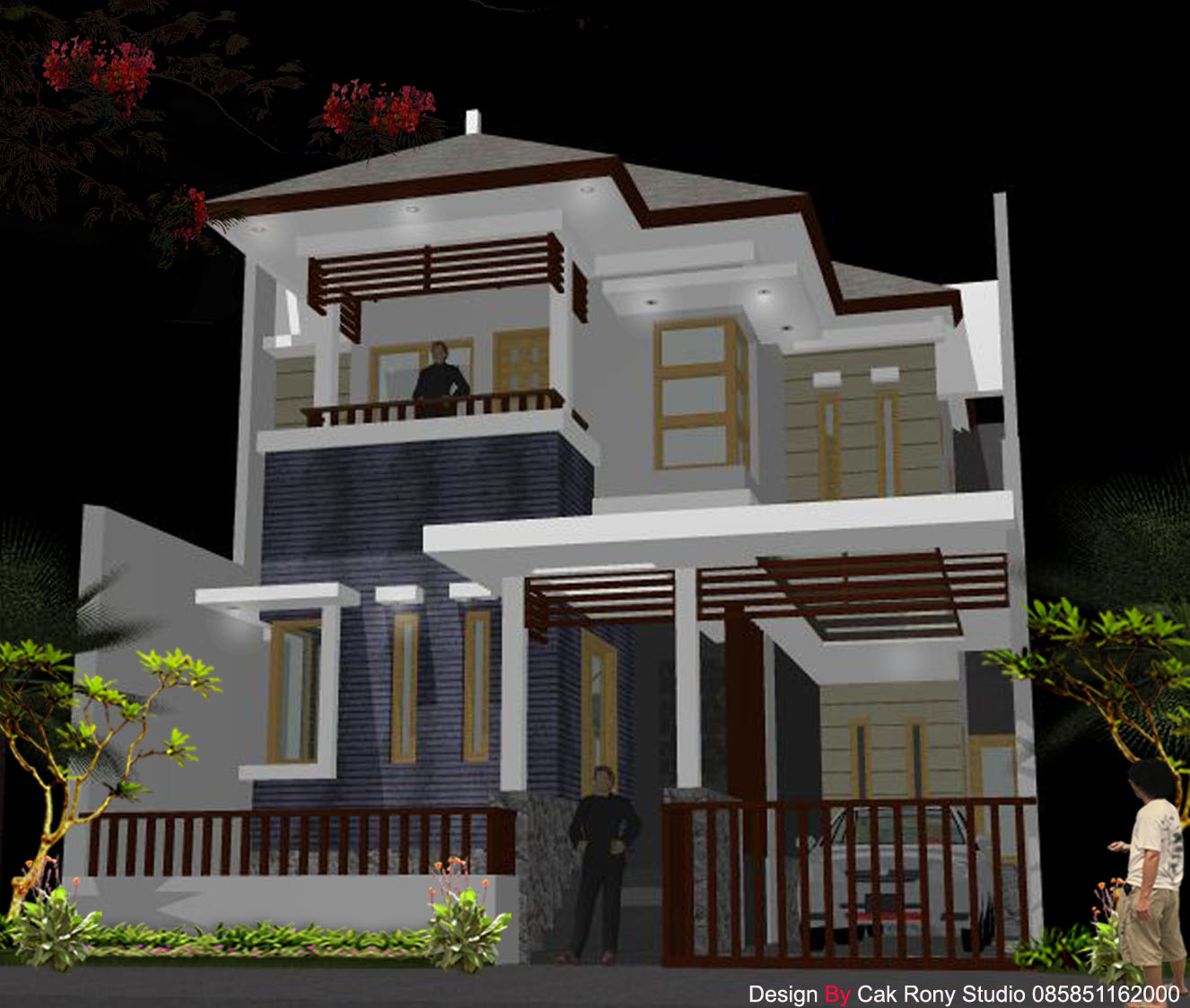 65 Kumpulan Model Teras Rumah 2 Lantai Terbaru Sisi Rumah Minimalis