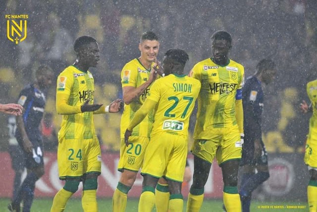 Moses Simon Nets First Hat-trick in French Football