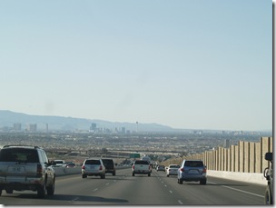 Entering Las Vegas