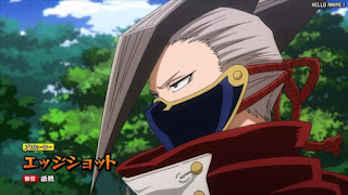 ヒロアカアニメ 6期1話 エッジショット | 僕のヒーローアカデミア 114話 My Hero Academia Episode 114