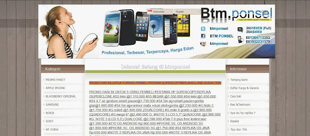 Btmponsel.com Toko Online Gadget Murah Terpercaya
