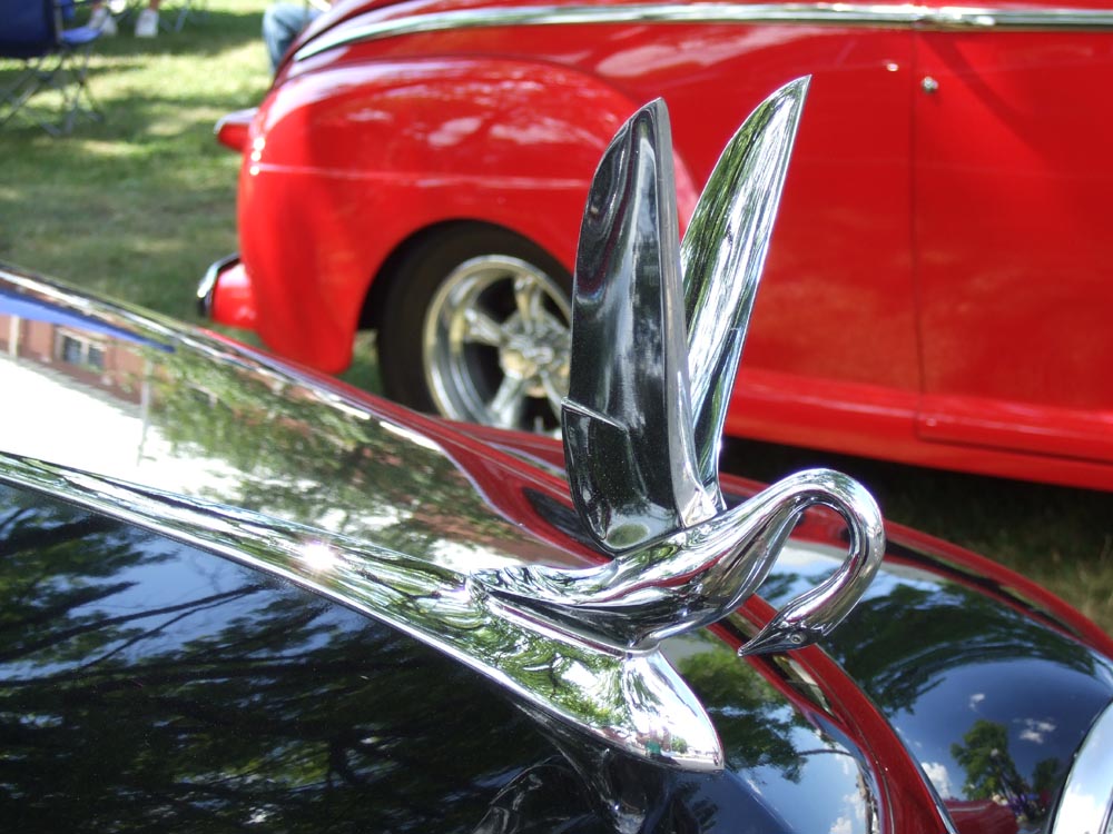 Photo I snapped of a Packard hood ornament