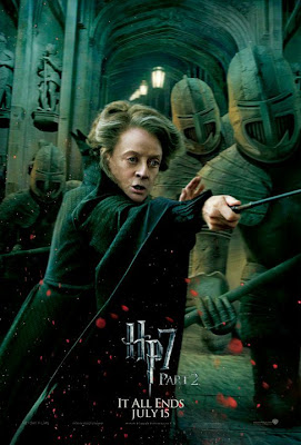 Harry Potter y las reliquias de la muerte. Parte 2. Poster McGonagall