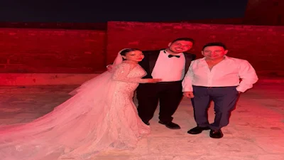 زفاف مهيب لشريف الحطاب وريم شريف في قلعة صلاح الدين بحضور نجوم الفن والرياضة