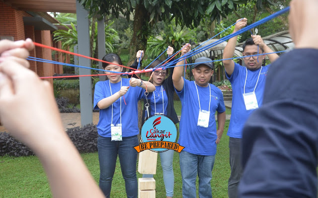 paket outbound di villa bukit pinus 