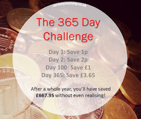 365 day challenge, save money, new years resolution